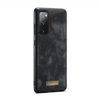 CaseMe mobilfodral 008 11-kort Samsung Galaxy S20 FE - Svart/grå