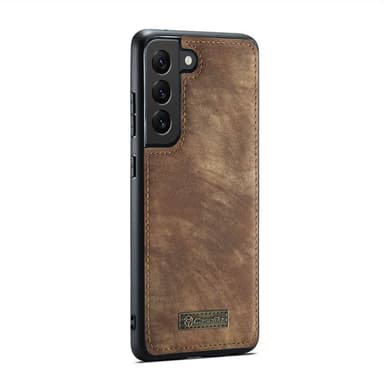 CaseMe mobilfodral 008 11-kort Samsung Galaxy S21 FE - Brun