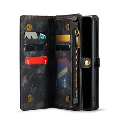 CaseMe mobilfodral 008 11-kort Samsung Galaxy A53 5G - Svart/grå