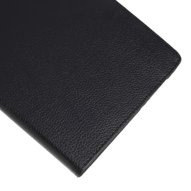 SKALO Samsung Tab S6 Lite 360 Litchi Fodral - Svart
