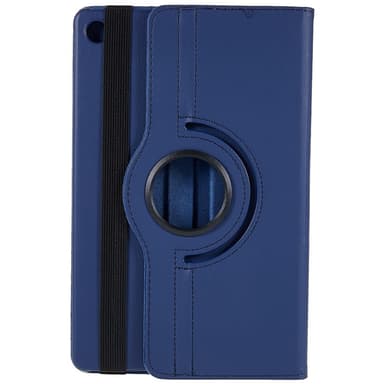 SKALO Lenovo Tab M10 Plus 10.6"" (Gen 3) 360 Litchi Fodral - Mörkblå