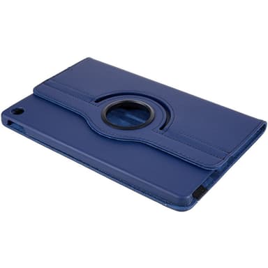 SKALO Lenovo Tab M10 Plus 10.6"" (Gen 3) 360 Litchi Fodral - Mörkblå