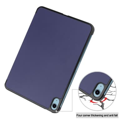 SKALO iPad 10.9 (2022) Trifold Fodral - Blå
