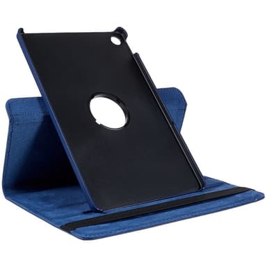 SKALO Lenovo Tab M10 Plus 10.6"" (Gen 3) 360 Litchi Fodral - Mörkblå