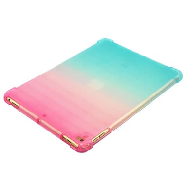 SKALO iPad 10.2 Gradient TPU Skal - Rosa-Turkos