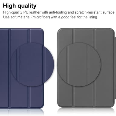 SKALO iPad 10.9 (2022) Trifold Fodral - Blå