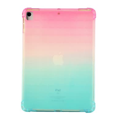 SKALO iPad 10.2 Gradient TPU Skal - Rosa-Turkos