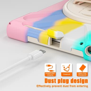SKALO Lenovo Tab M9 Extra Stöttåligt Armor Shockproof Skal - Rainbow