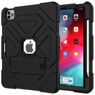 SKALO iPad Air (2020/2022) Extra Stöttåligt Armor Shockproof Skal - Svart