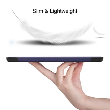 SKALO Samsung Tab S8 Trifold Fodral - Mörkblå