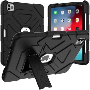 SKALO iPad Air (2020/2022) Extra Stöttåligt Armor Shockproof Skal - Svart
