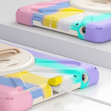 SKALO Lenovo Tab M9 Extra Stöttåligt Armor Shockproof Skal - Rainbow