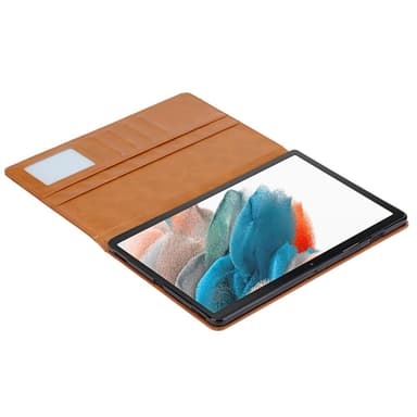 SKALO Samsung Tab A8 10.5 (2021/2022) PU-Läder Plånboksfodral - Svart
