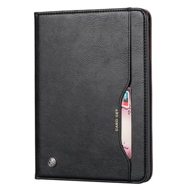 SKALO Samsung Tab A8 10.5 (2021/2022) PU-Läder Plånboksfodral - Svart