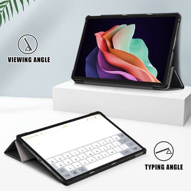 SKALO Lenovo Tab P11 Gen 2 Trifold Fodral - Svart