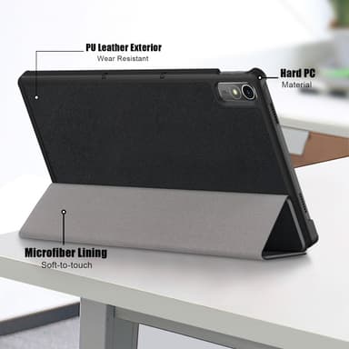 SKALO Lenovo Tab P11 Gen 2 Trifold Fodral - Svart