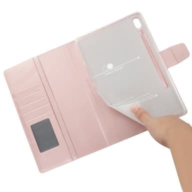 SKALO Samsung Tab S7/S8 PU-Läder Fodral - Roséguld