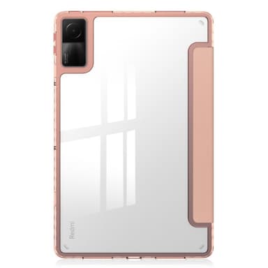 SKALO Xiaomi Redmi Pad Trifold Fodral med Transparent Baksida - Roséguld
