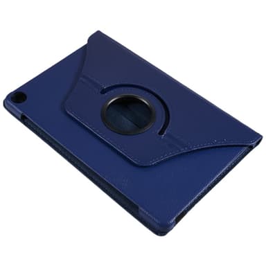 SKALO Lenovo Tab M10 (Gen 3) 360 Litchi Fodral - Mörkblå