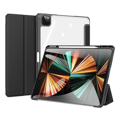 DUX DUCIS iPad Pro 12.9 (Gen 4/5/6) TOBY Series Trifold Fodral - Svart