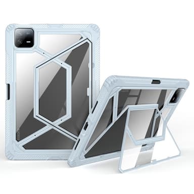 SKALO Xiaomi Pad 6 Armor X Hybrid Skal - Ljusblå