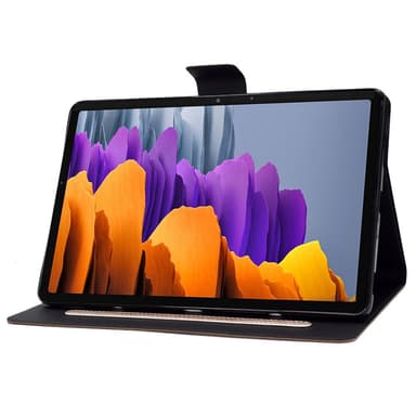 SKALO Samsung Tab S7/S8 PU-Läder Fodral - Brun