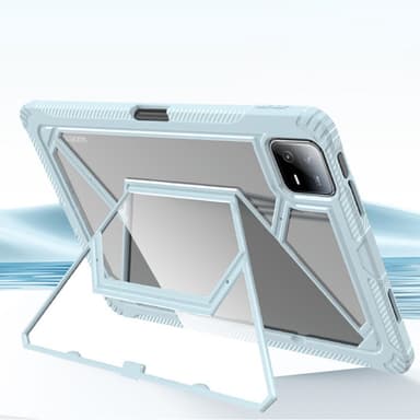 SKALO Xiaomi Pad 6 Armor X Hybrid Skal - Ljusblå