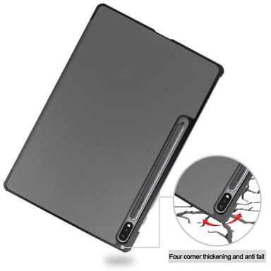SKALO Samsung Tab S7 FE Trifold Fodral - Grå