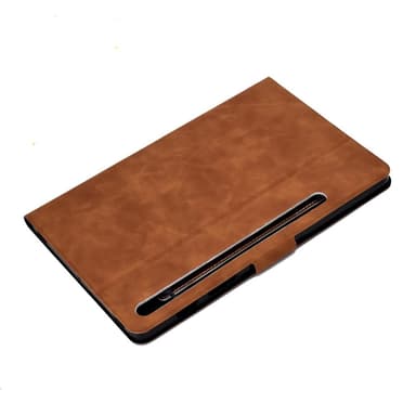 SKALO Samsung Tab S7/S8 PU-Läder Fodral - Brun