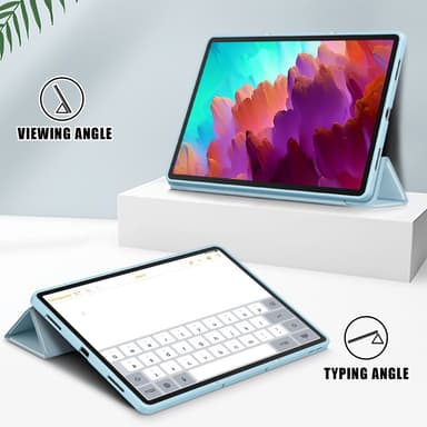 SKALO Lenovo Tab P12 Trifold Fodral - Turkos