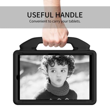 SKALO Samsung Tab A8 10.5 (2021/2022) Thumb Up Barnskal - Svart