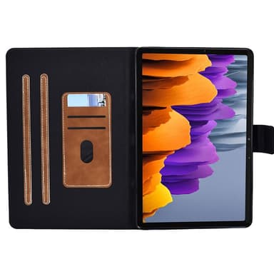 SKALO Samsung Tab S7/S8 PU-Läder Fodral - Brun