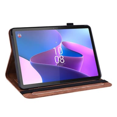 SKALO Lenovo Tab P11 Gen 2 Mandala Fodral - Brun
