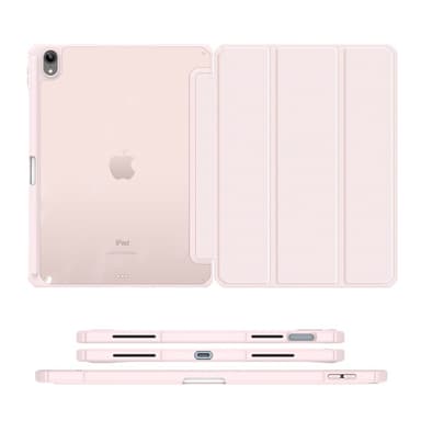 DUX DUCIS iPad 10.9 (2022) TOBY Series Trifold Fodral - Rosa