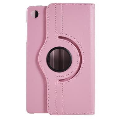 SKALO Lenovo Tab M8 Gen 4 360 Litchi Fodral - Rosa