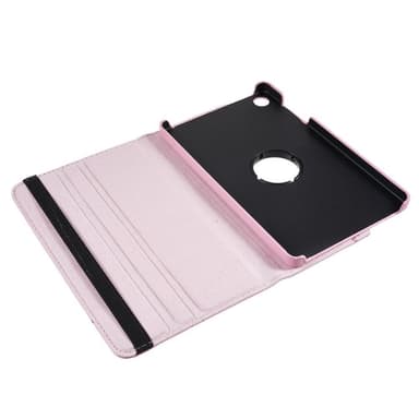 SKALO Lenovo Tab M8 Gen 4 360 Litchi Fodral - Rosa