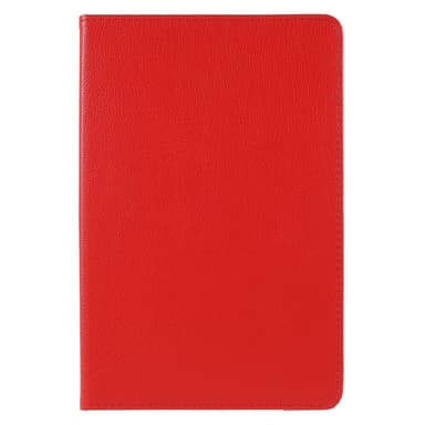 SKALO Samsung Tab A8 10.5 (2021/2022) 360 Litchi Fodral - Röd