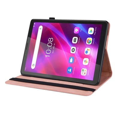 SKALO Lenovo Tab M7 (Gen 3) Mandala Butterfly Fodral - Rosa