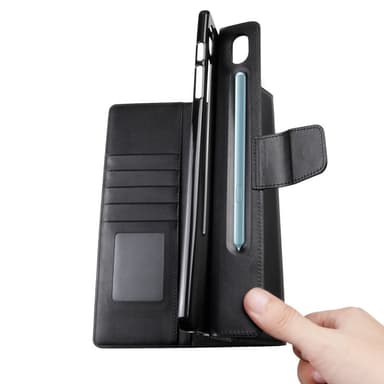 SKALO Samsung Tab S7/S8 PU-Läder Fodral - Svart