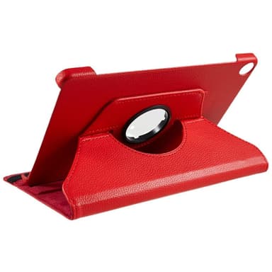 SKALO Lenovo Tab M10 (Gen 3) 360 Litchi Fodral - Röd