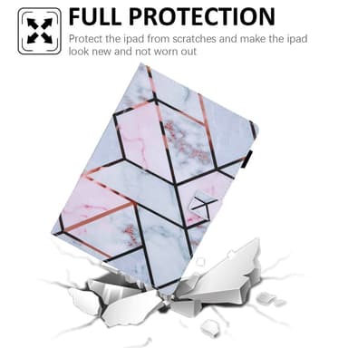 SKALO iPad 10.2 Marmor Fodral - Marmor