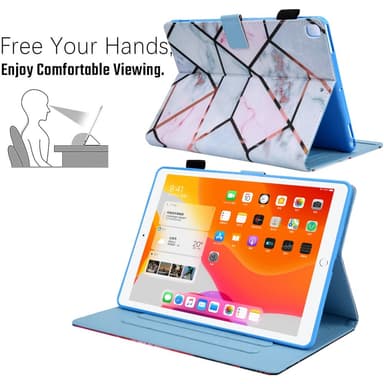 SKALO iPad 10.2 Marmor Fodral - Marmor
