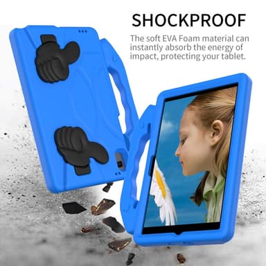 SKALO Samsung Tab A8 10.5 (2021/2022) Thumb Up Barnskal - Blå
