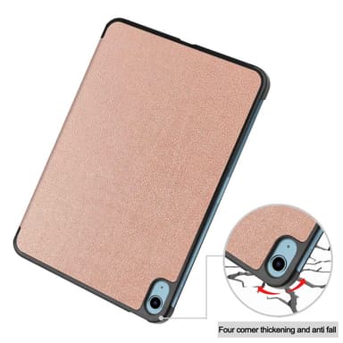 SKALO iPad 10.9 (2022) Trifold Fodral - Roséguld