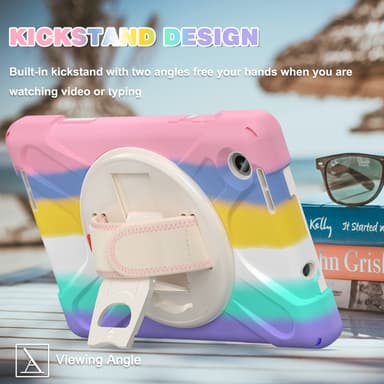 SKALO Lenovo Tab M8 Gen 4 Extra Stöttåligt Armor Shockproof Skal - Rainbow