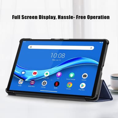 SKALO Lenovo Tab M10 FHD Plus 10.3"" Trifold Fodral - Blå