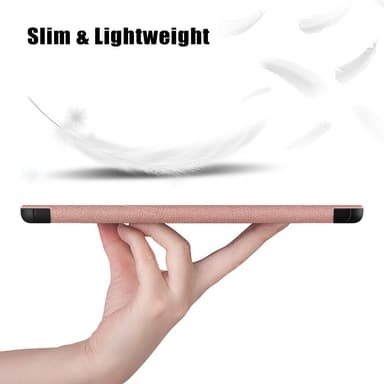 SKALO Google Pixel Tablet Trifold Fodral - Roséguld