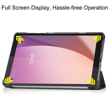 SKALO Lenovo Tab M8 Gen 4 Trifold Fodral - Svart