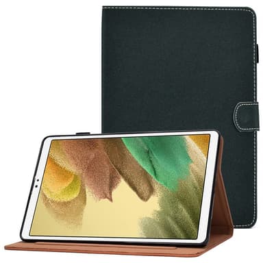 SKALO Samsung Tab A7 Lite PU-Läder Fodral - Grön