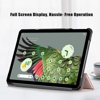 SKALO Google Pixel Tablet Trifold Fodral - Roséguld